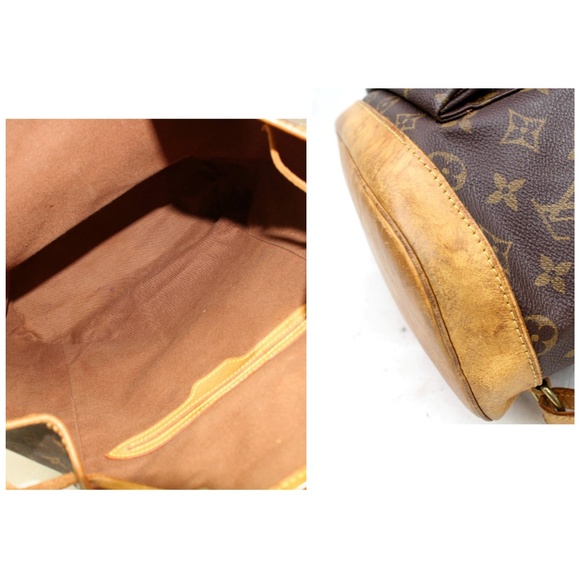 Auth Louis Vuitton Montsouris GM BackPack L42BP440 - Picture 8 of 8